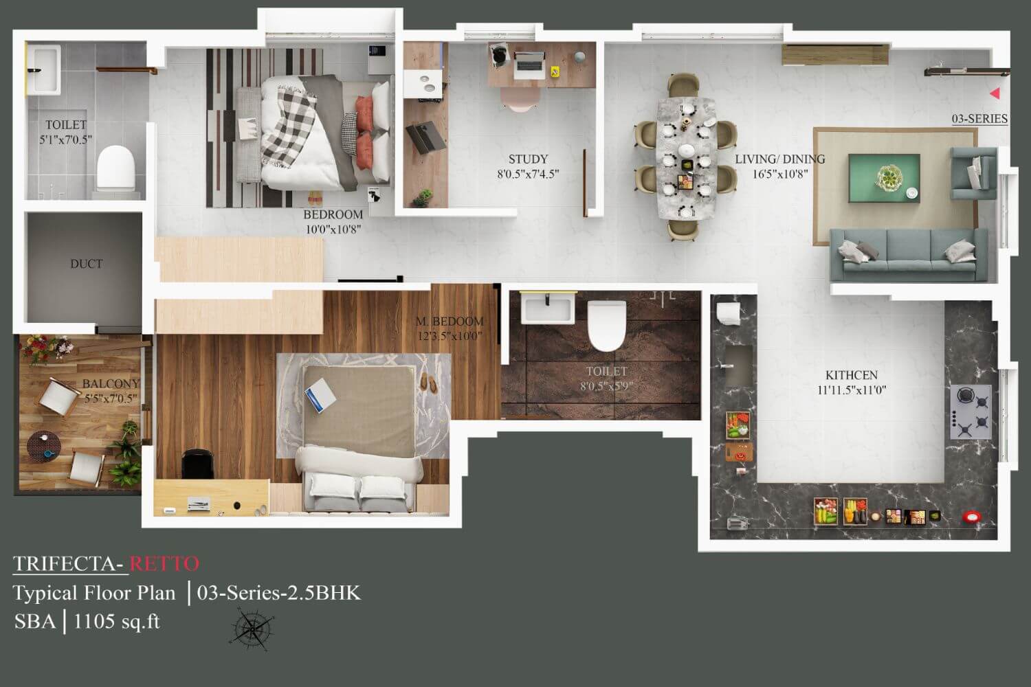 Trifecta Retto Floor Plans3