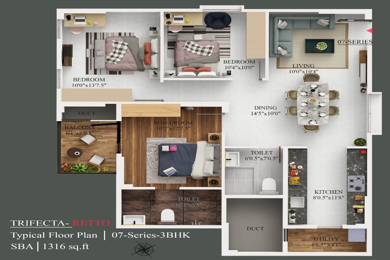 Trifecta Retto Floor Plans7